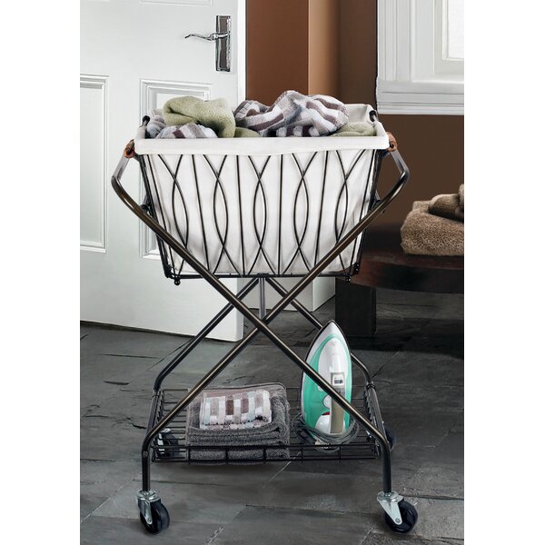 Laundry Basket With Wheels | Wayfair